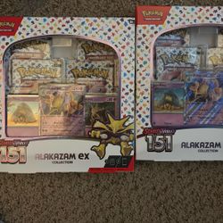 Pokemon 151 Alakazam Ex Box