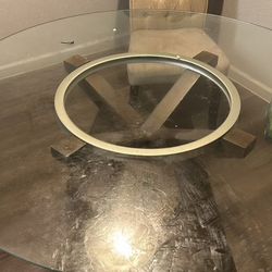Glass Dining Table 