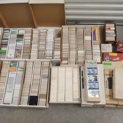 Large Lot Of Sports Cards