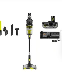 ONE+ HP 18V Cordless Advanced WHISPER Series Stick Vacuum Kit with 4.0 Ah Battery and Charger