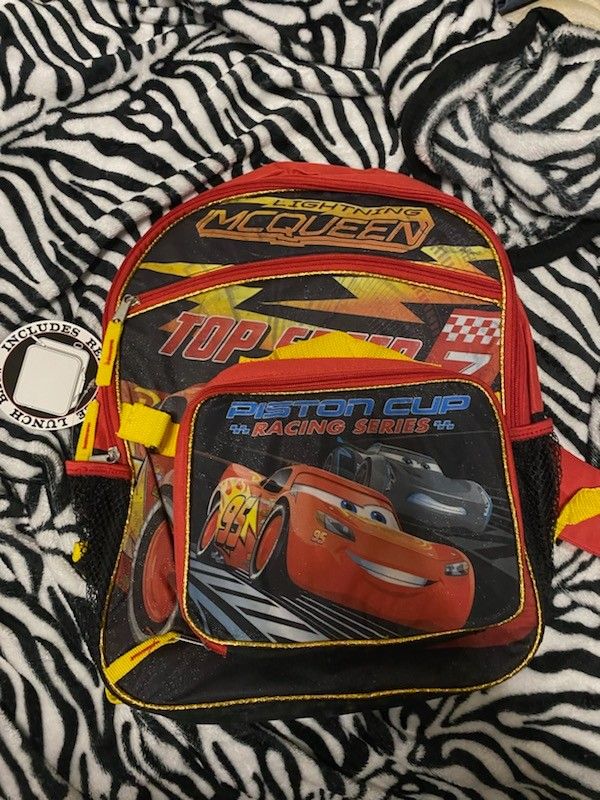 Backpack With Lunch Bag