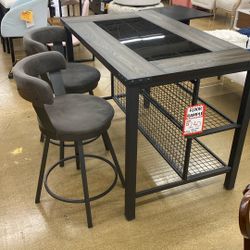 Baxton Studio Pub Set