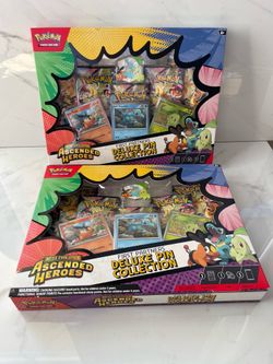 ascended Heroes deluxe pin collection