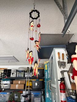 Betty boot wind chime