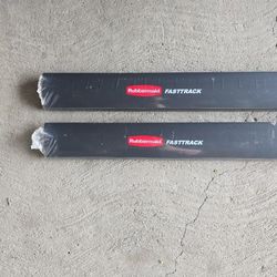 2 Rubbermaid Fattrack Garage Rail's 48''