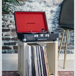 Vintage Looking Record Player with Bluetooth