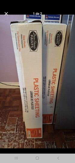 Plástico Grueso  $35 Por Pieza 