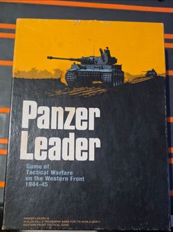 Panzer Leader Game of Tactical Warfare on the Western Front