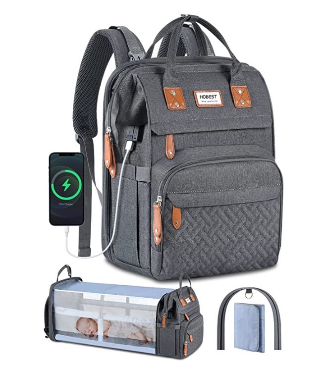 Diaper Bag with Changing Station