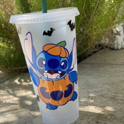Stitch Halloween Cold Cup