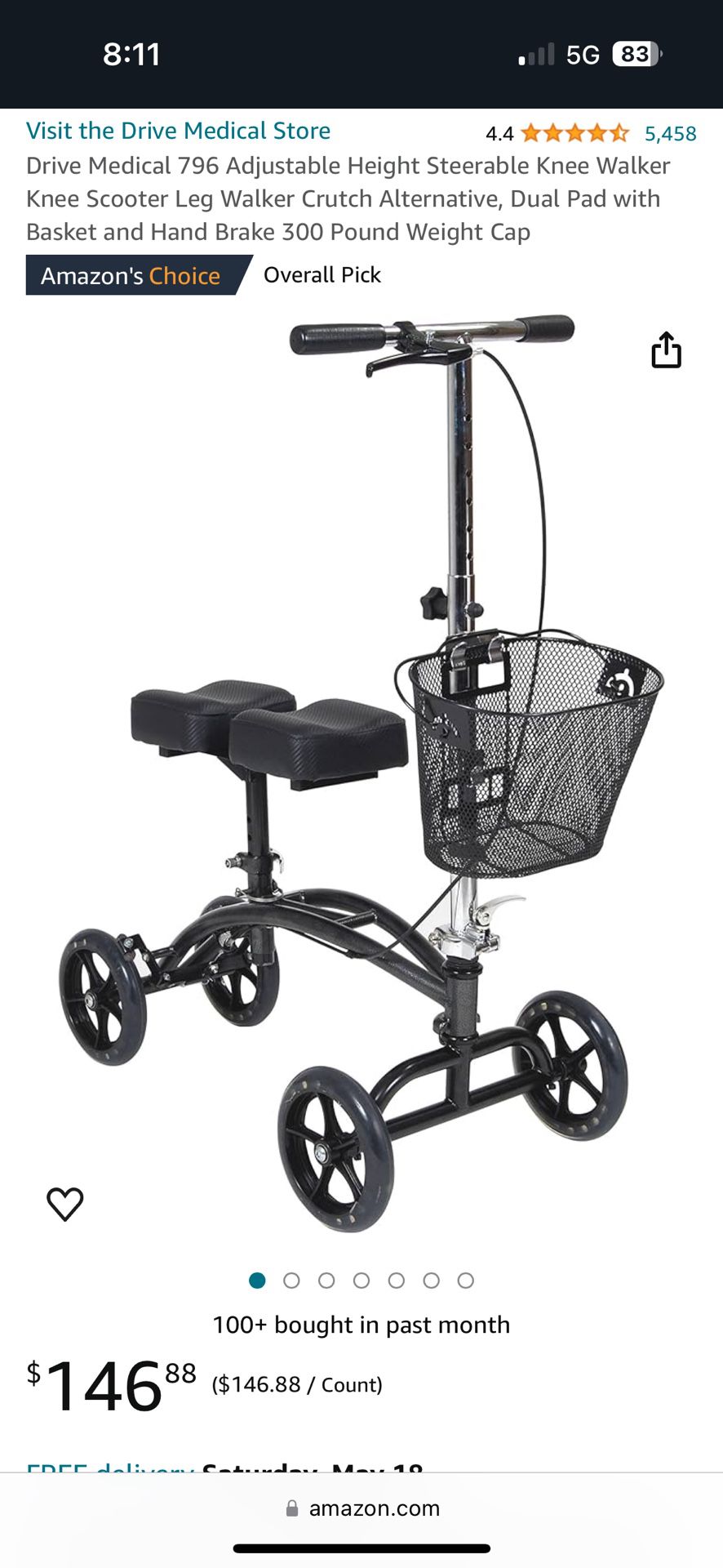 Drive Medical Knees Scooter 