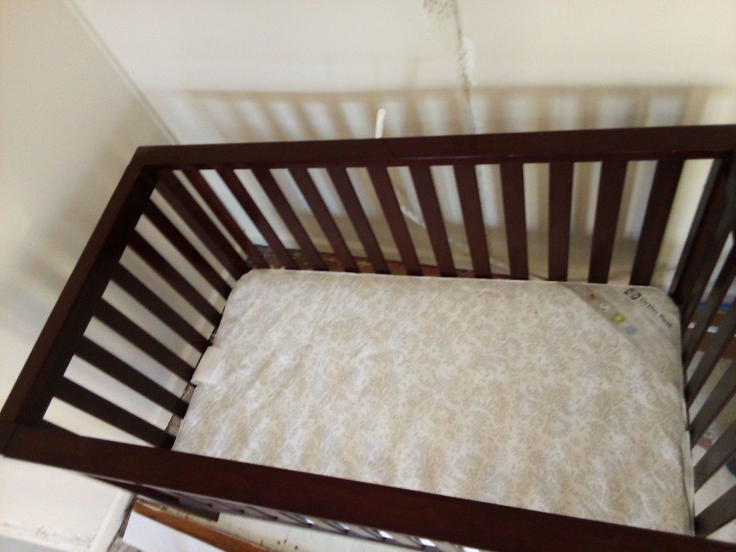 Baby crib and Mattress 
