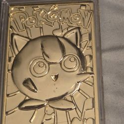 24k 12 Oz Pokémon Gold Jiggly