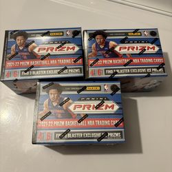 2021 2022 Panini Prizm NBA Blasters X 3