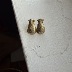 money bag earrings
