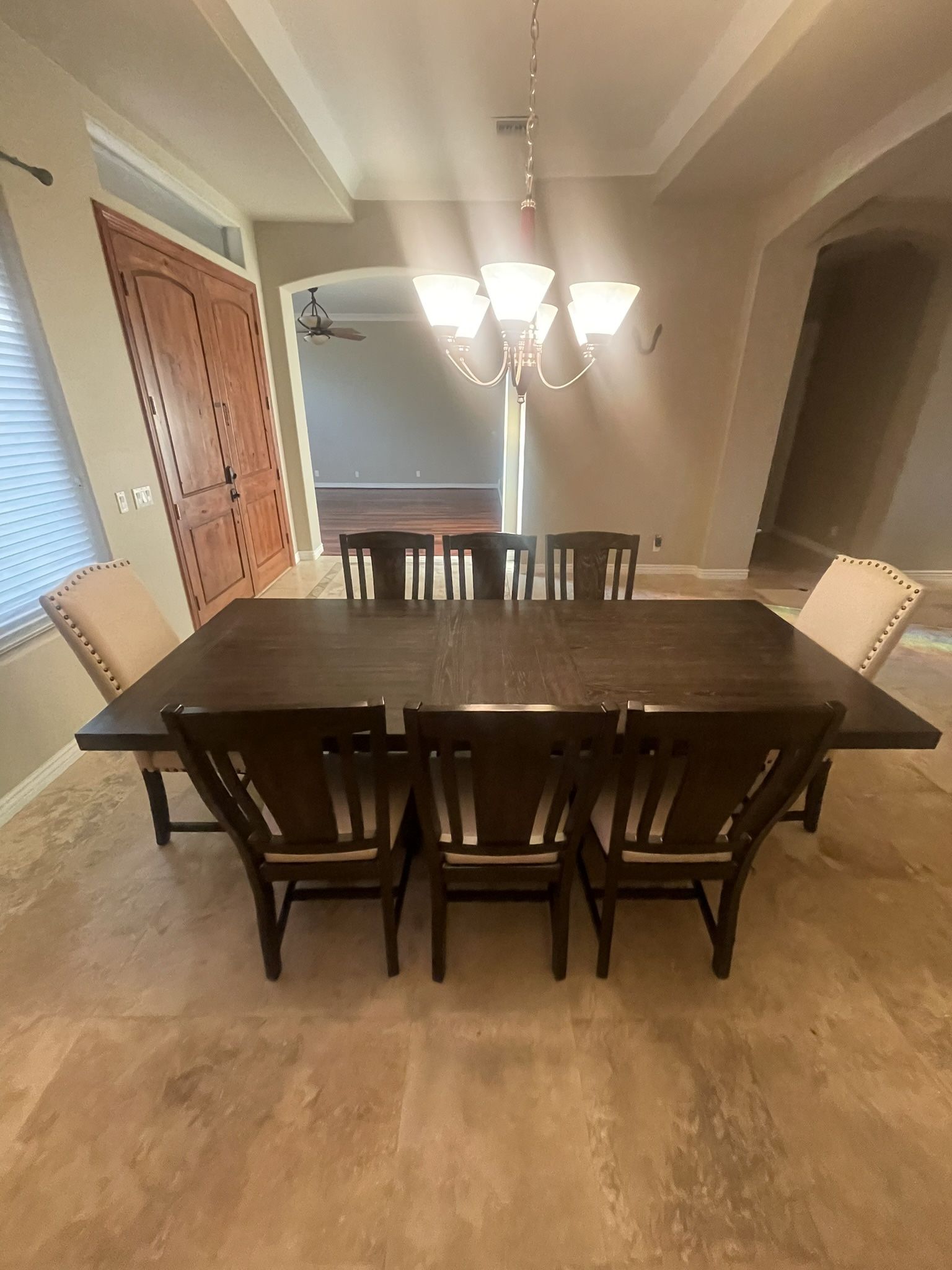 Dining Room Table And Chairs.