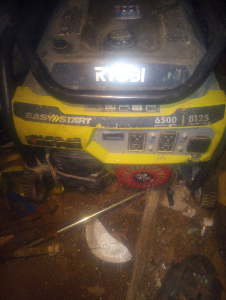 Ryobi Ez Start 8125 MaximumWatts 6500 Continuous What