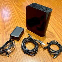 Western Digital My Book WD6400H1U-00 640GB Hard Drive External USB WITH CORDS
