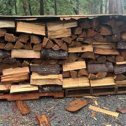 🔥 Premium Fresh-Cut & Split Firewood — Naturally Perfect for Seasoning! 🔥 