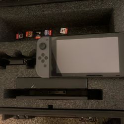nintendo switch with games