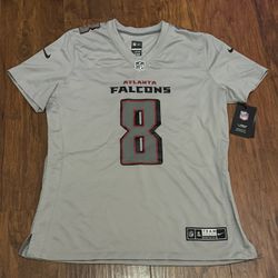 Kyle Pitts Atlanta Falcons Nike Women's SIZE L Jersey - Gray