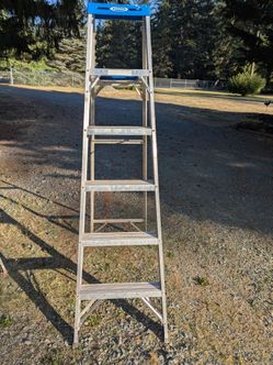 Werner Aluminum Step Ladder