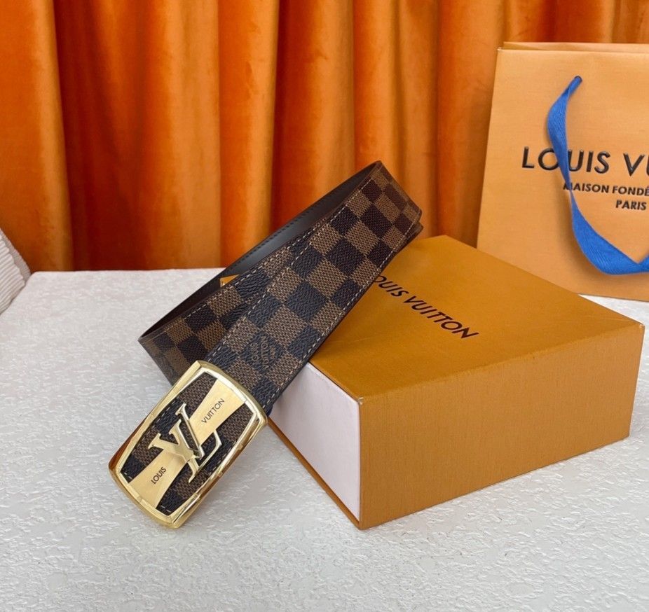 Men's new luxury belt with logo
