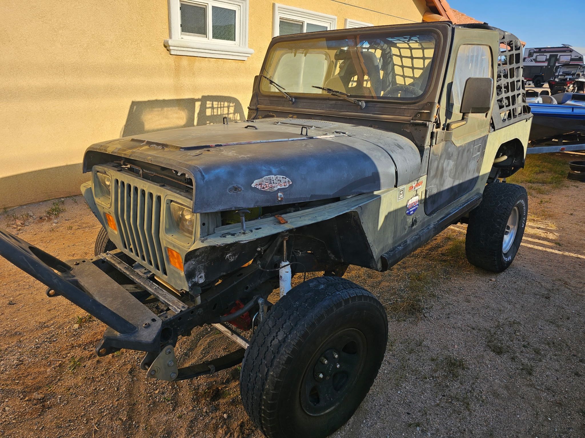 1992 yj jeep clean title
