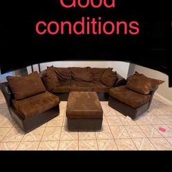 Brown Sofa