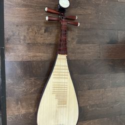 Chinese 4 String Instrument PiPa. Sell As Decoration 