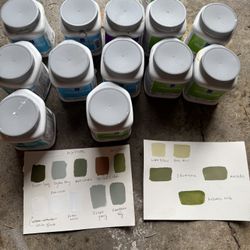Free Paint samples - Various Colors