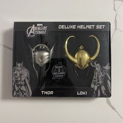 Avengers, Thor and Loki deluxe helmet set