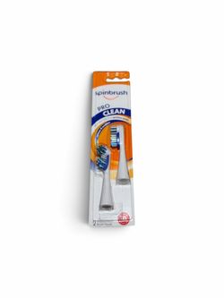 Spinbrush Pro Clean Replacement Brush Heads 2-Pack