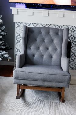 Elegant Modern  Mid-Century Rocking Chair