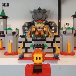 Lego Bowser's castle