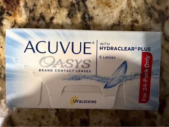 🔥👀🔥 Acuvue  Oasys Contacts -3.50 Strength, 1 Boxes Of 6