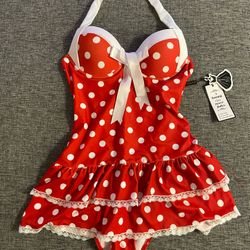 Retro Stage Swimsuit