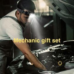 two Piece Mechanic Gift Set Utility Tool And Headlamp