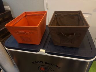 Fabric Storage Bins Set of 2