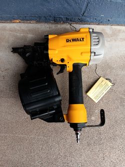 Coil framing nail gun dewalt
