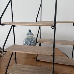 Set Of two Wooden Shelves 