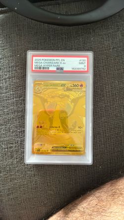 PSA 9 Mega Charizard X ex Mega Hyper Rare #130