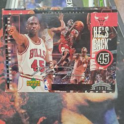 3 Michael Jordan Jumbo 1995 Upper Deckcards