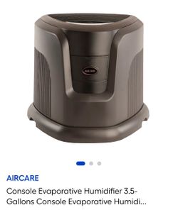 AIRCARE Console Evaporative Humidifier 3.5-Gallons Console Evaporative Humidifier