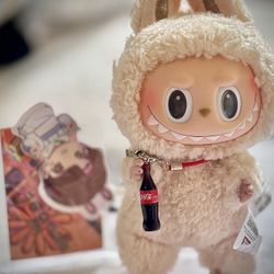 Soda accessories , perfect for your dolls , can use for Labubu or Skullpanda  - coke bottle 