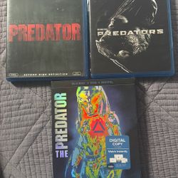 Predator Movies Lot 