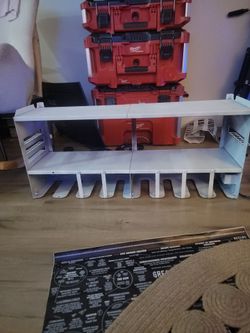 8 Drill Holder w/ shelving
