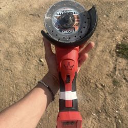 Milwaukee Fuel Grinder Rapid Stop