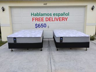 Like New 2 Full Size Beds 🚛 FREE DELIVERY 🚛
