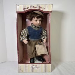 Swan Collection 12” Porcelain Collectible Doll Boy